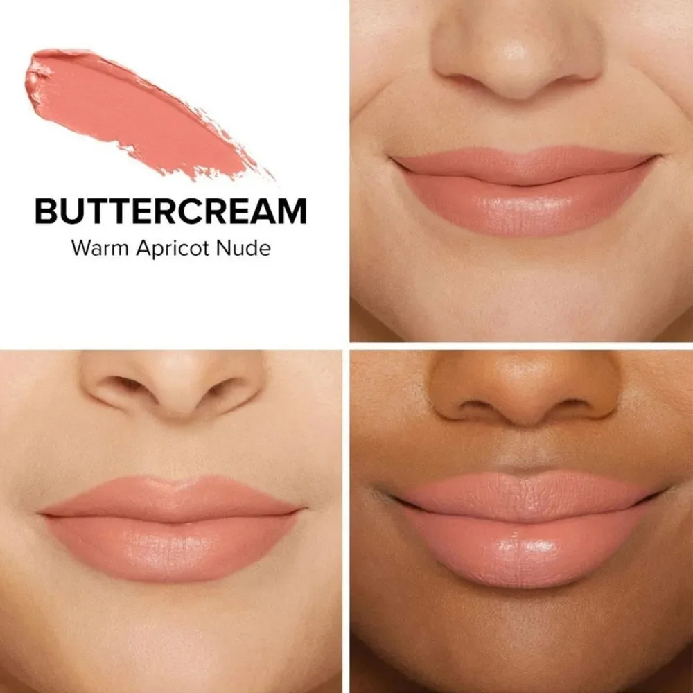 Too Faced Buttercream Cocoa Bold Lipstick- (Warm Apricot Nude)
